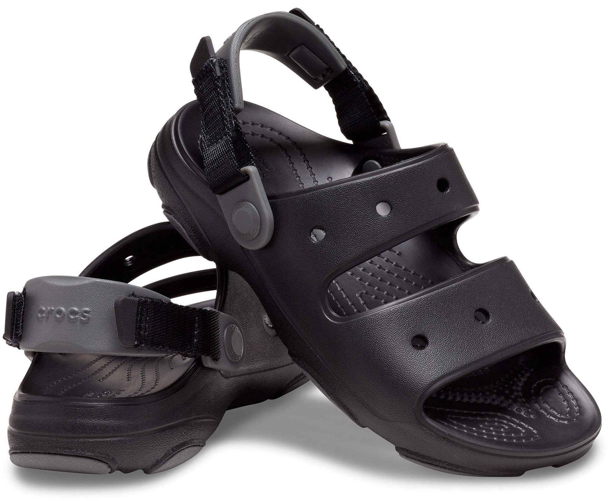 SANDAŁY CROCS KIDS ALL-TERRAIN BLACK R.33/34 J2 Marka Crocs