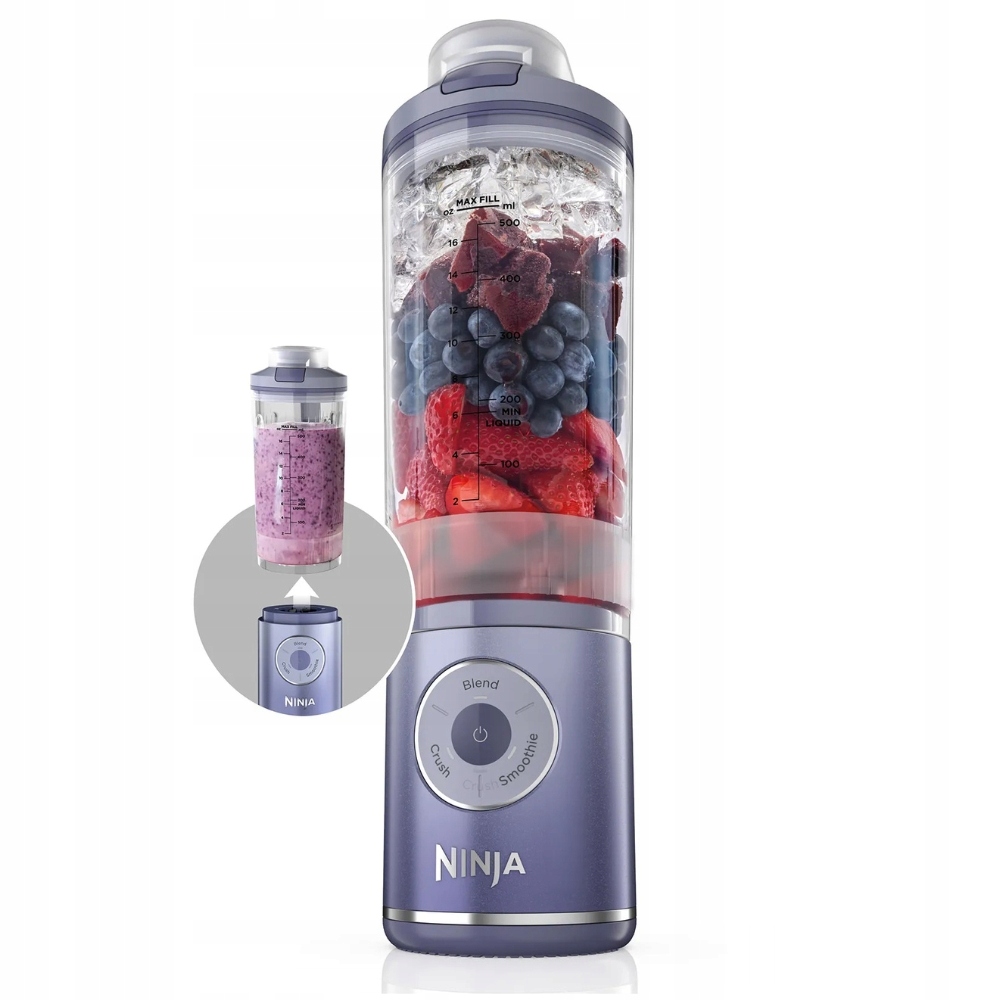 Blender przenośny Ninja Blast Max BC251EULD bezprzewodowy lawendowy