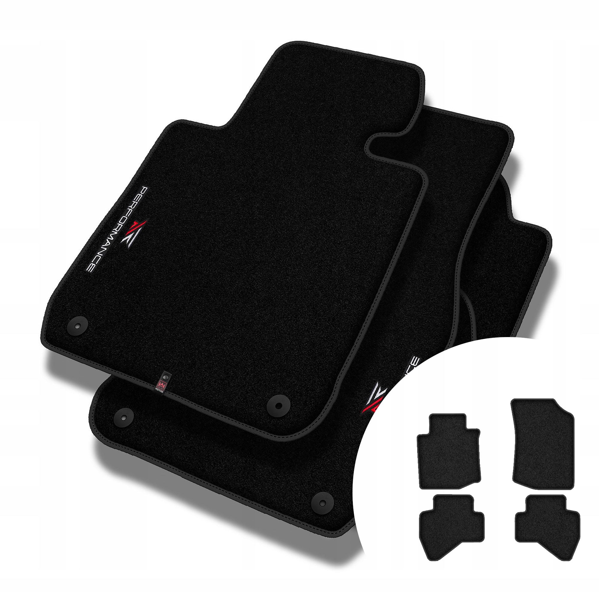 Velúrové koberčeky Performance Premium pre Toyota Aygo I 2005-2014