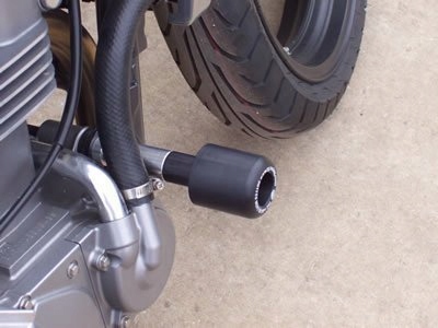 Crash Pady Classic Rg Racing Kawasaki ER-5 Čierne