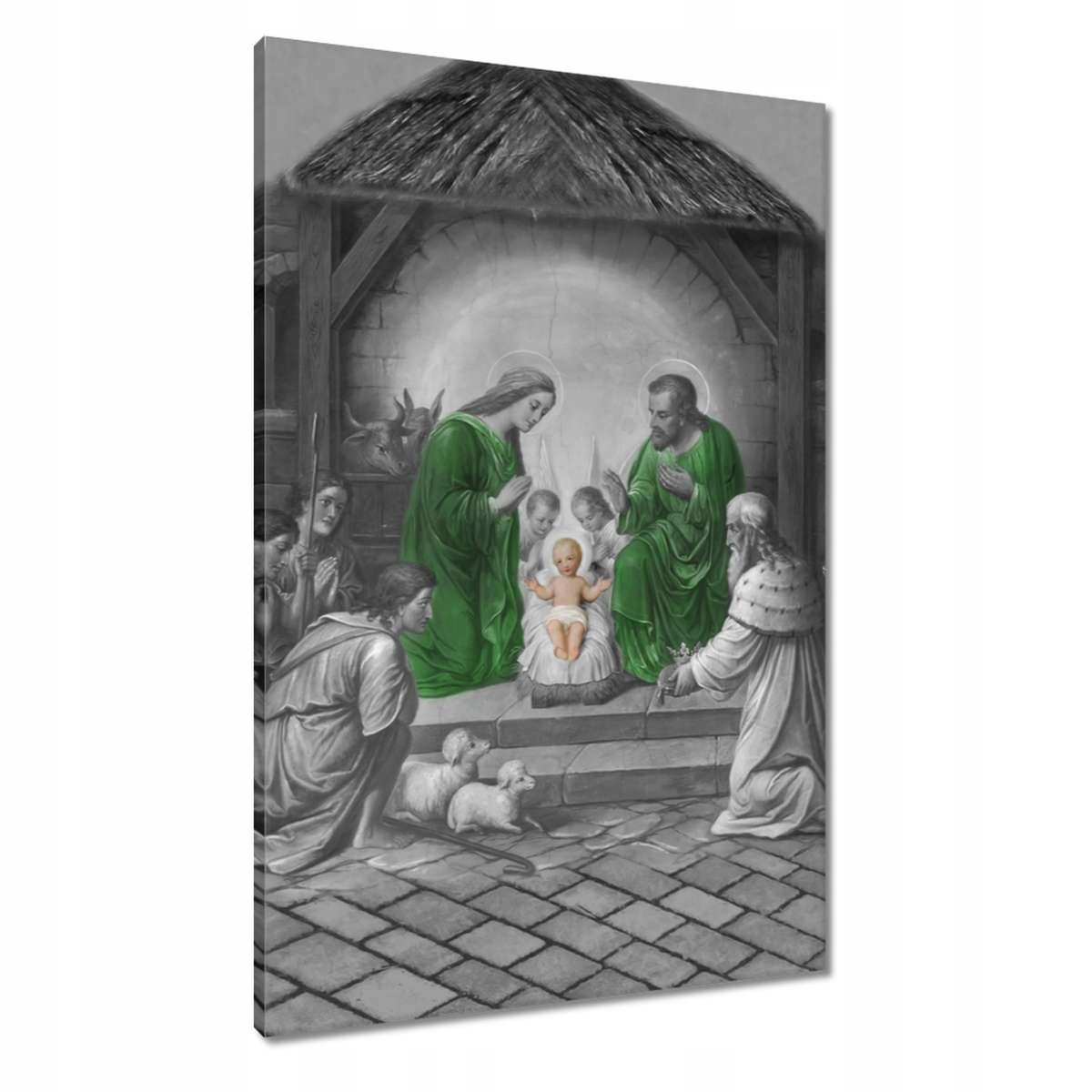 Obrazy 60x90 Jesličky Stájenka Ježíšek