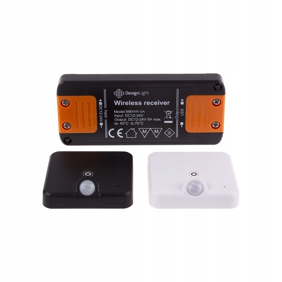 DELI 2 Bezprzewodowy zestaw do szaf Biały Marka Design Light