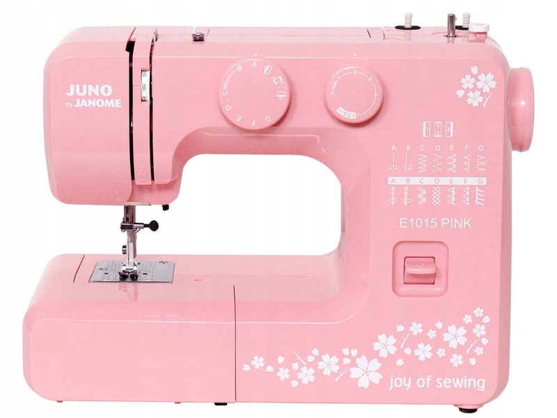 Maszyna do szycia Janome Juno E1015 Różowy