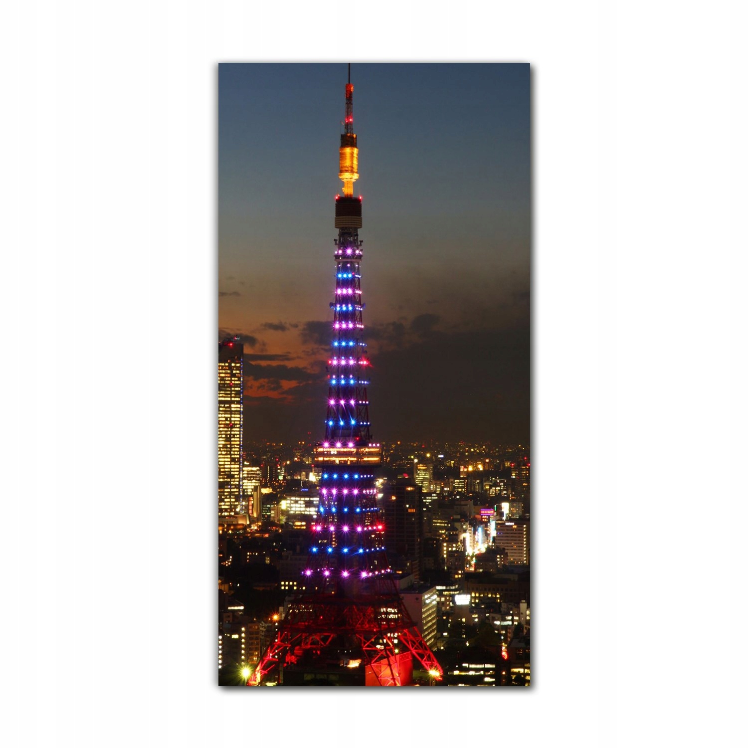 

Foto-obraz ścienny grafika 70x140 Noc Tokyo Tower