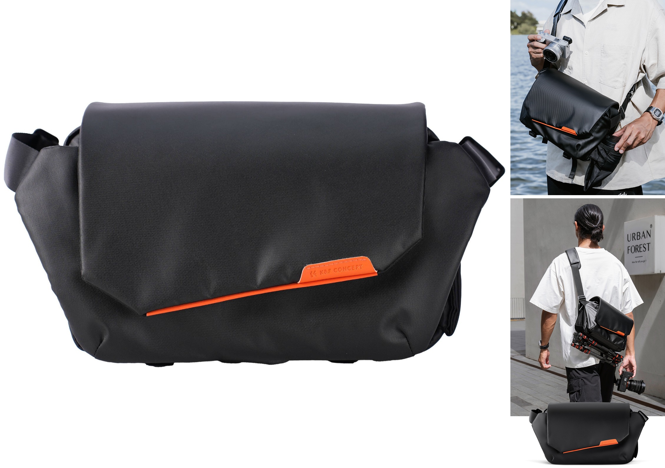 Torba Fotograficzna Foto Video K&f Sling Urban Wander 10L na Aparat Kamerę