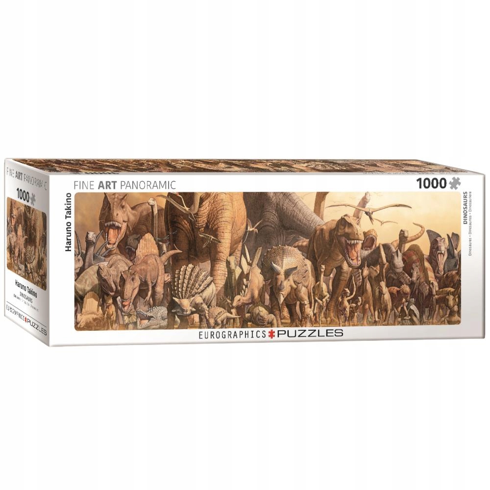 

Puzzle 1000 Panoramic Dinosaurs By Haruo Takino