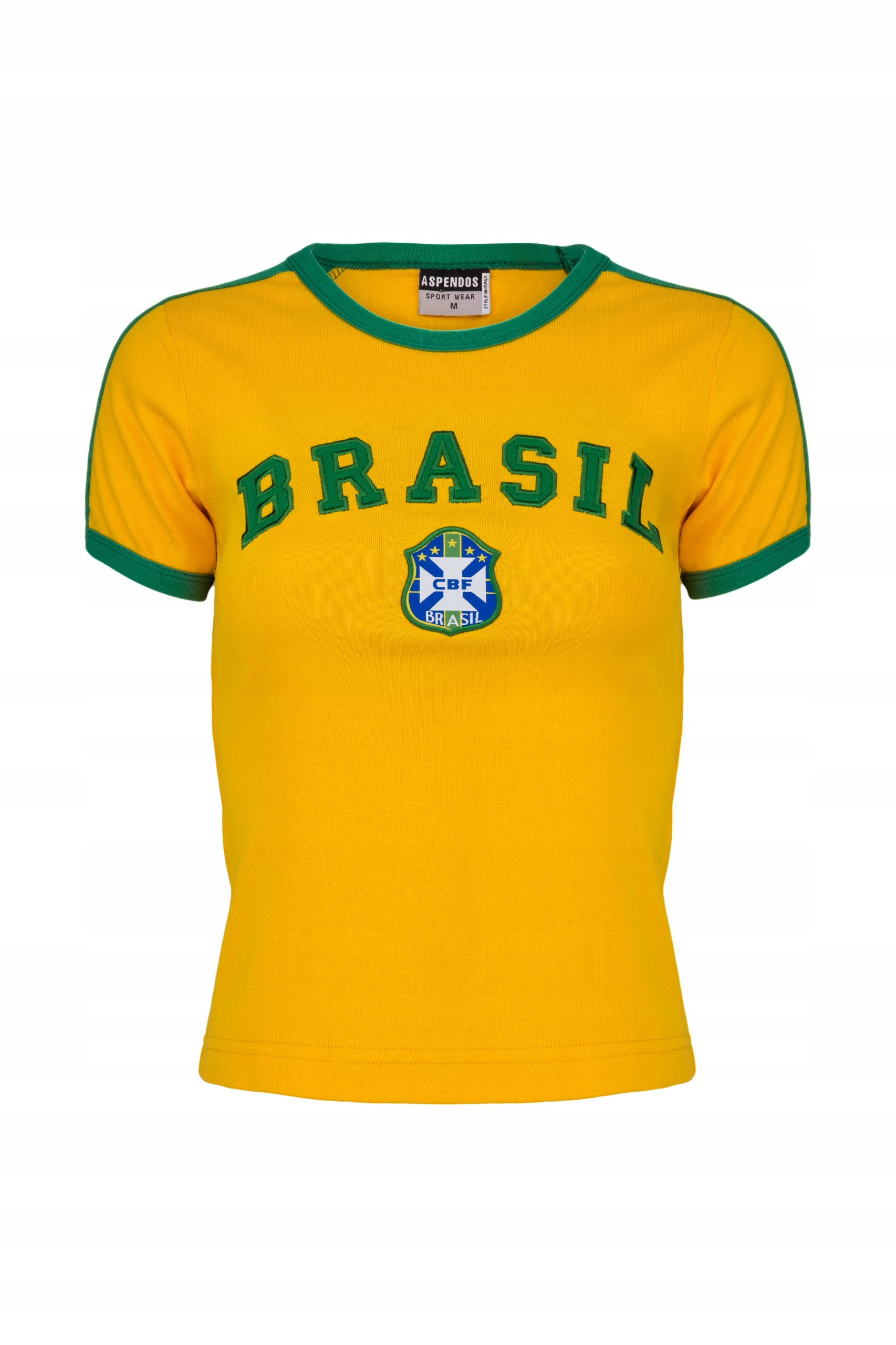 

Damska koszulka kibica Brasil ___ M