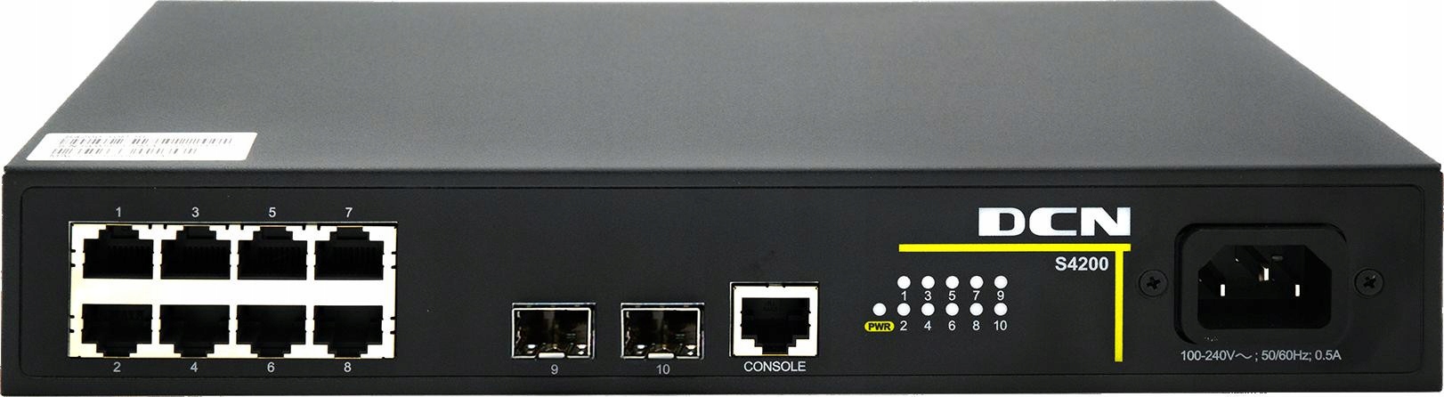 Switch Dcn S4200-10P-SI L2 8xRJ45/2xSFP