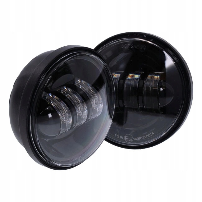 Sada Led svetlometov 4,5" Harley Davidson s homologáciou Ece