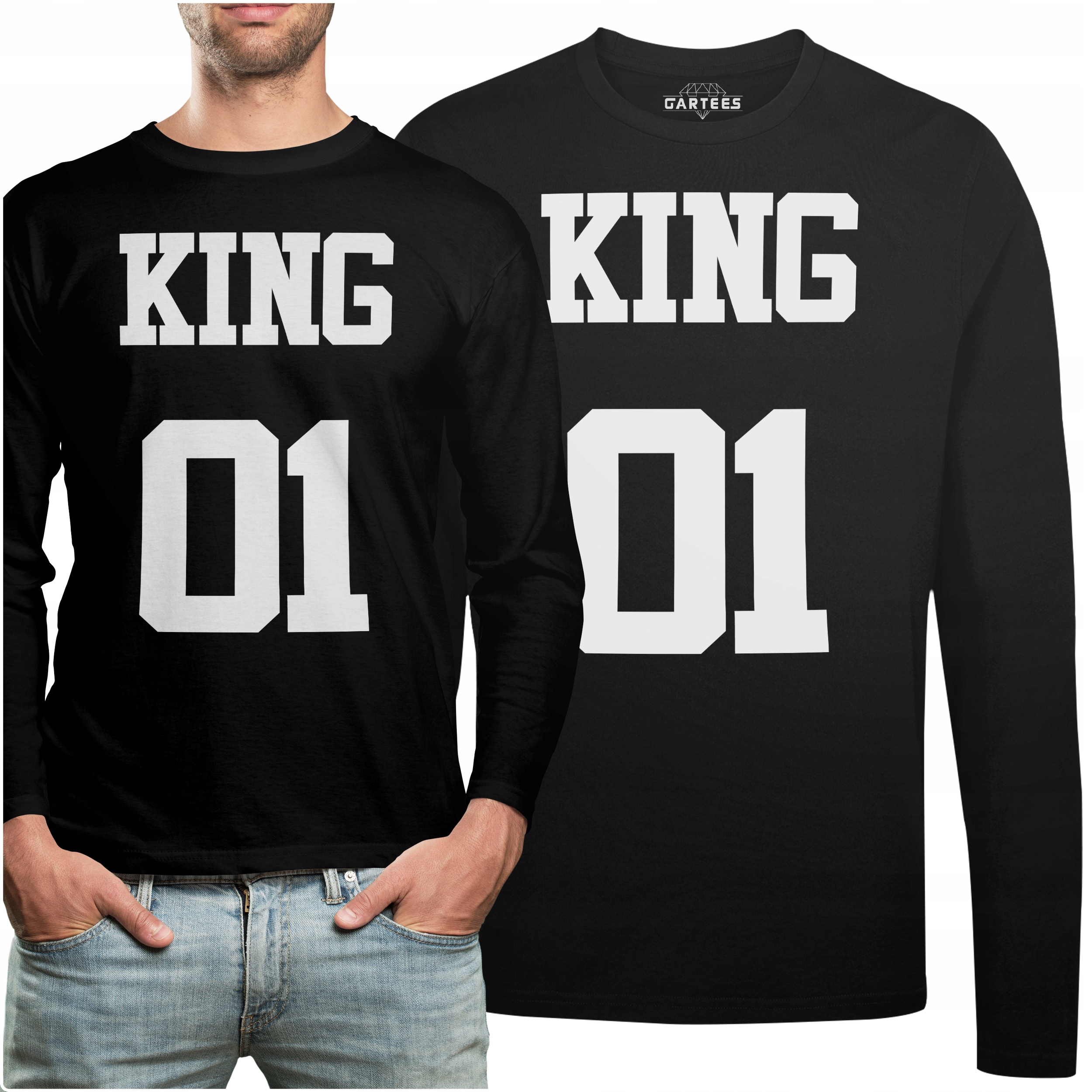 

Koszulka Long Pomysł Na Prezent Napis Król Kign