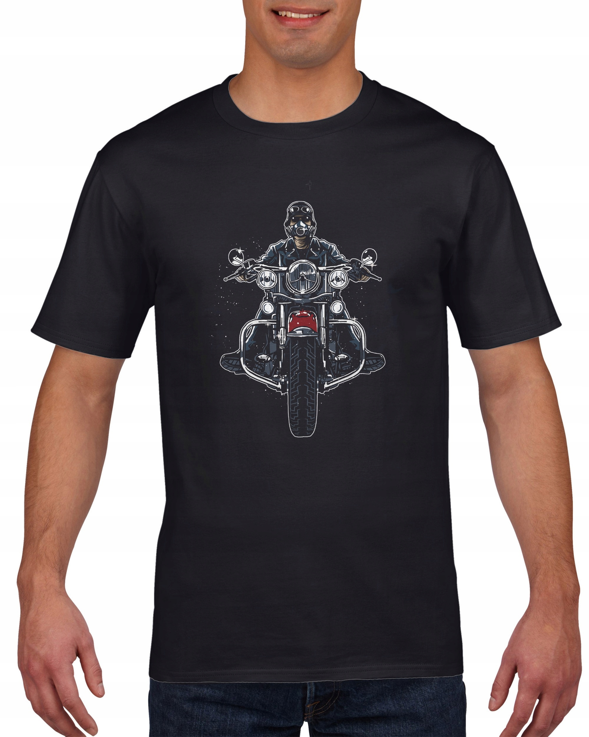 

Koszulka męska Motocyklista c M