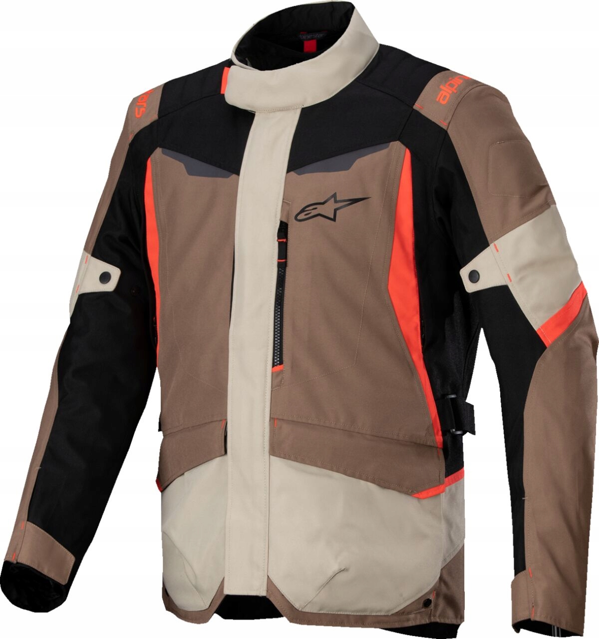 Motocyklová Bunda Alpinestars ST-1 Khaki/sand/red L