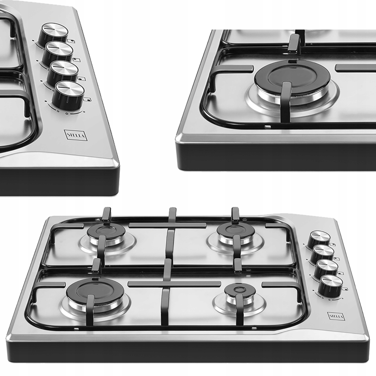 Kuchenka płyta stalowa Stella STKGIX-04IN do domu i na działkę