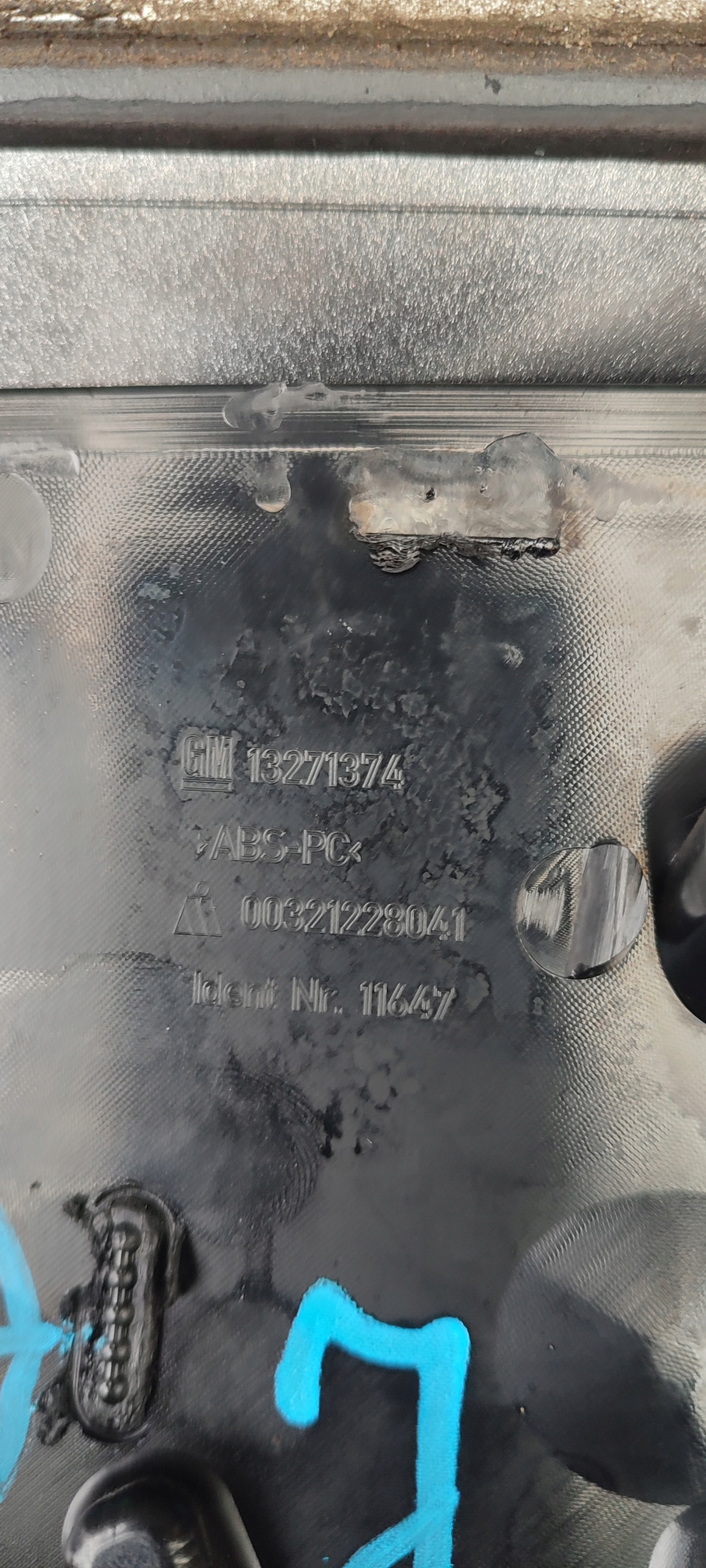 handle MIKROSTYK boot OPEL ASTRA J IV HB Z176 13271374