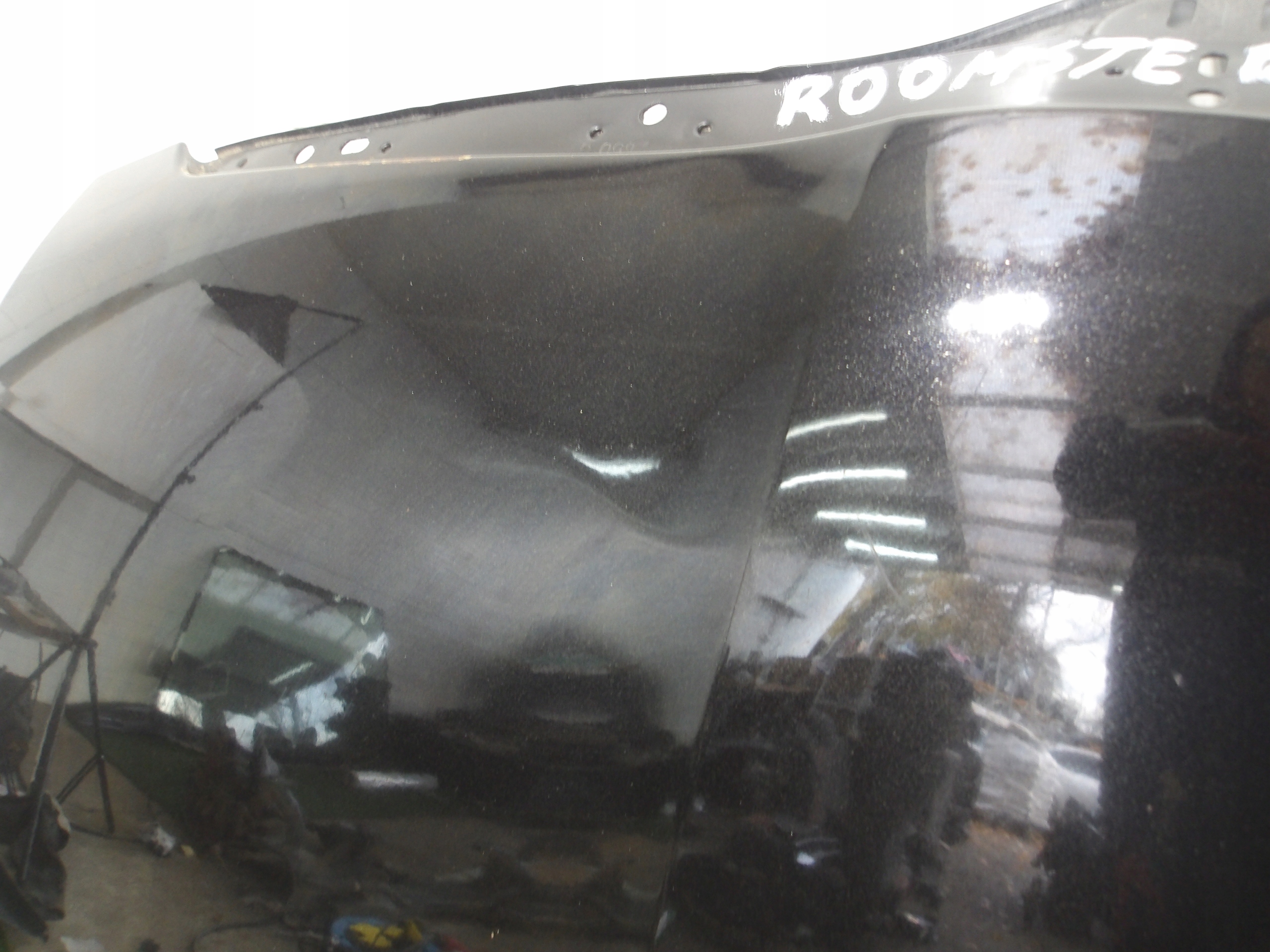 SKODA ROOMSTER 06-10 bonnet front black original