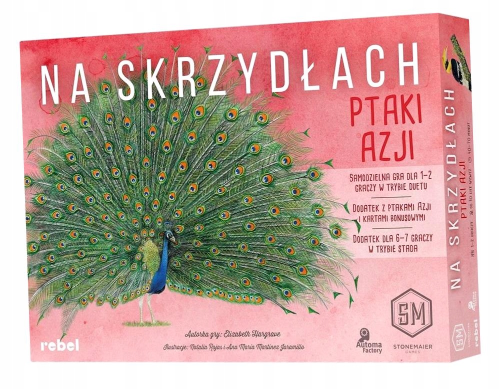 Na Skrzydłach: Ptaki Azji Rebel