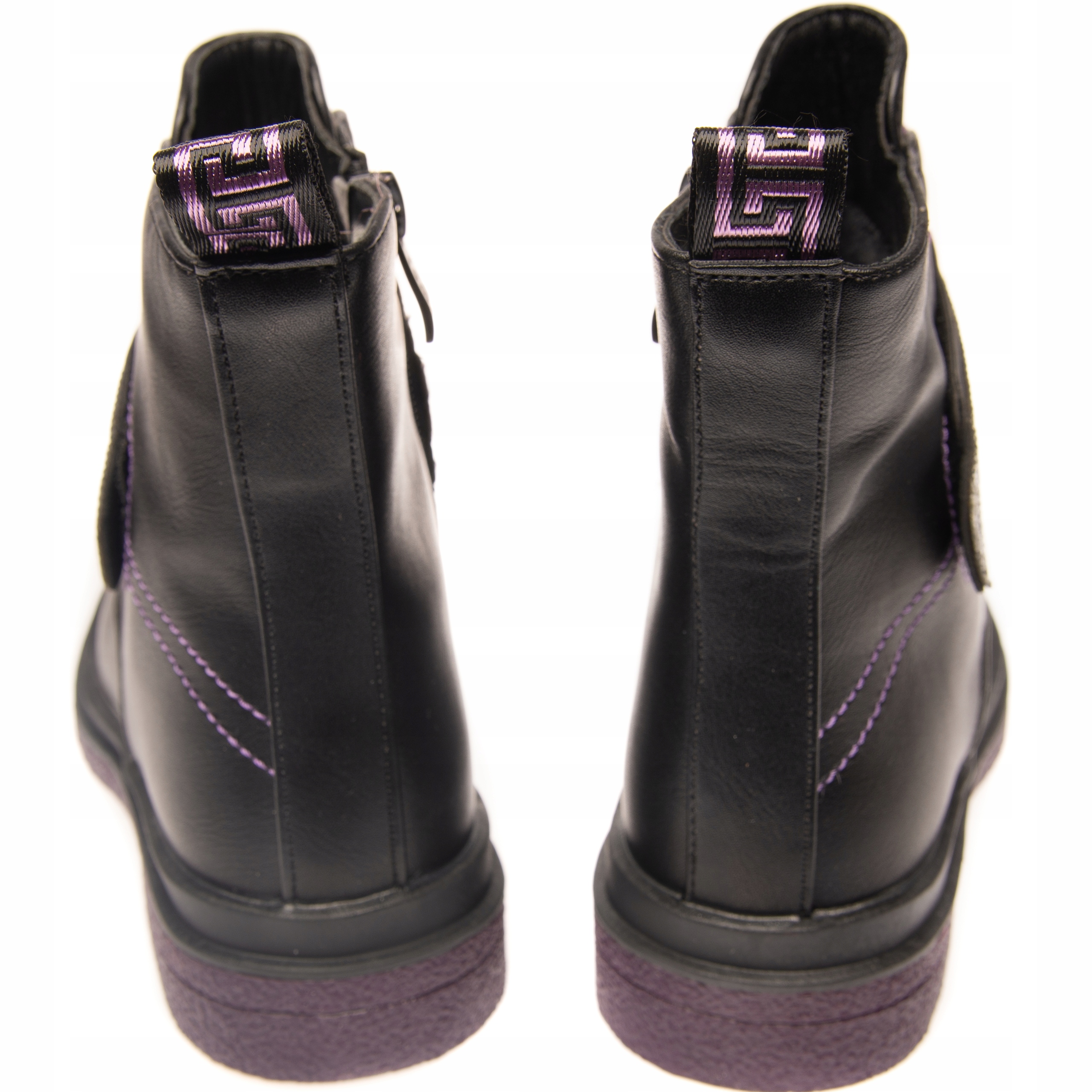 BOTKI KOZAKI DZIEWCZĘCE OCIEPLANE 33 Kolor czarny