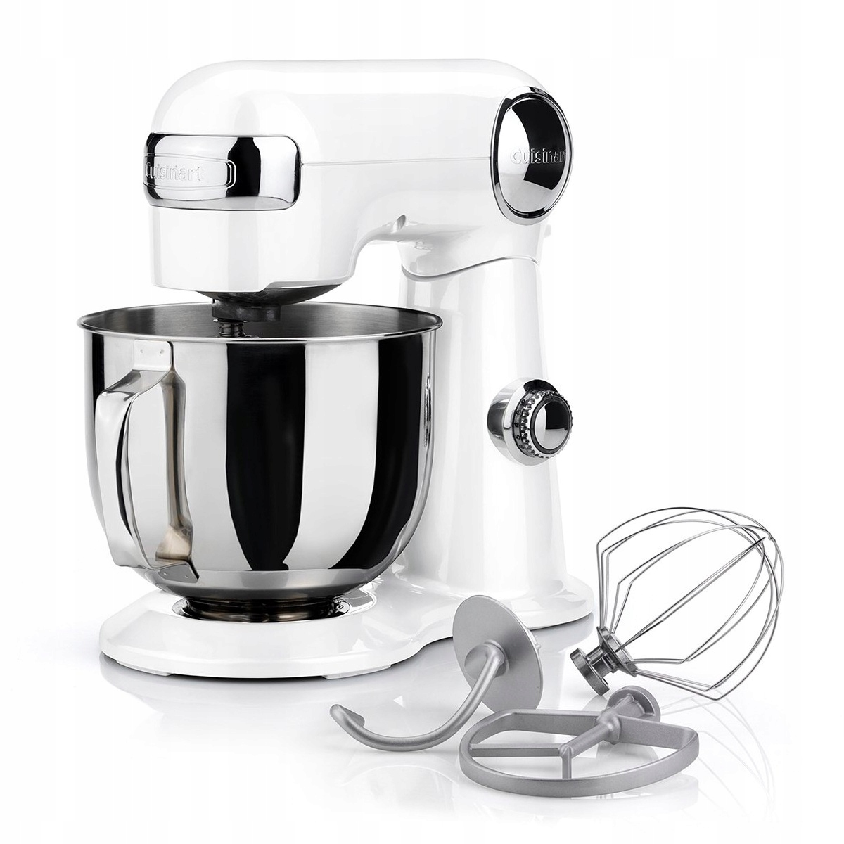 Robot kuchenny planetarny Mikser Cuisinart SM50WHE 5.2L Misa stalowa 500W