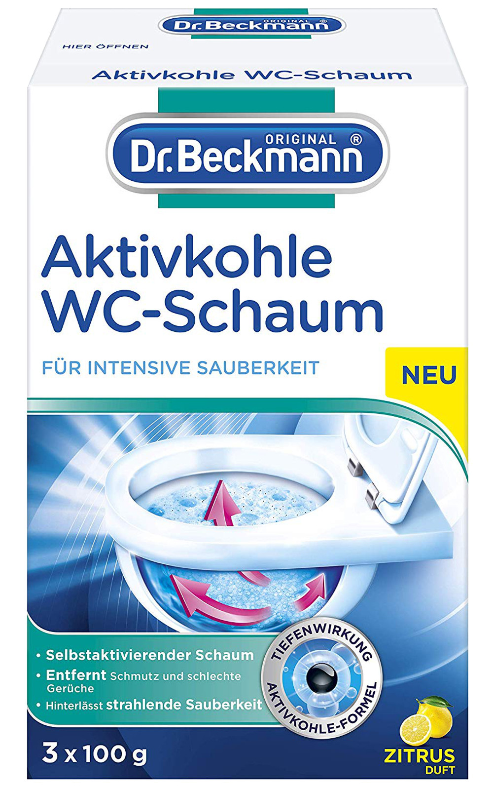 

Dr. Beckmann Aktywny Węgiel Odkamieniacz do Wc De