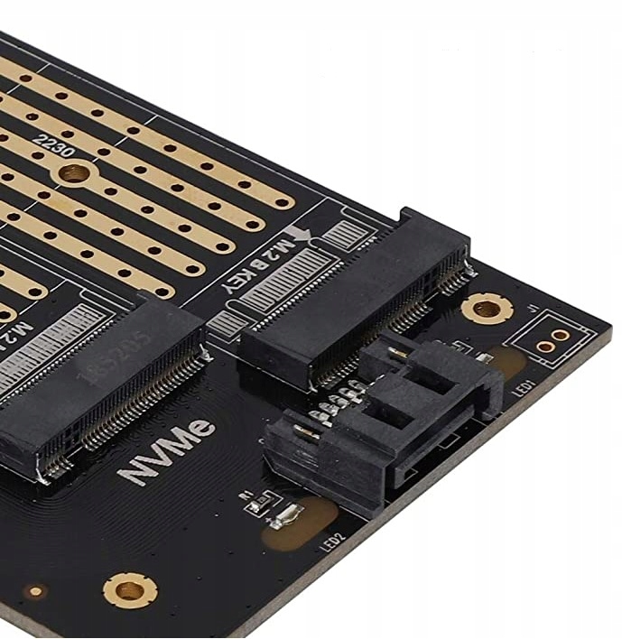

Adapter PCI-e x4 Przejściówka Ssd karta m.2 NVMe