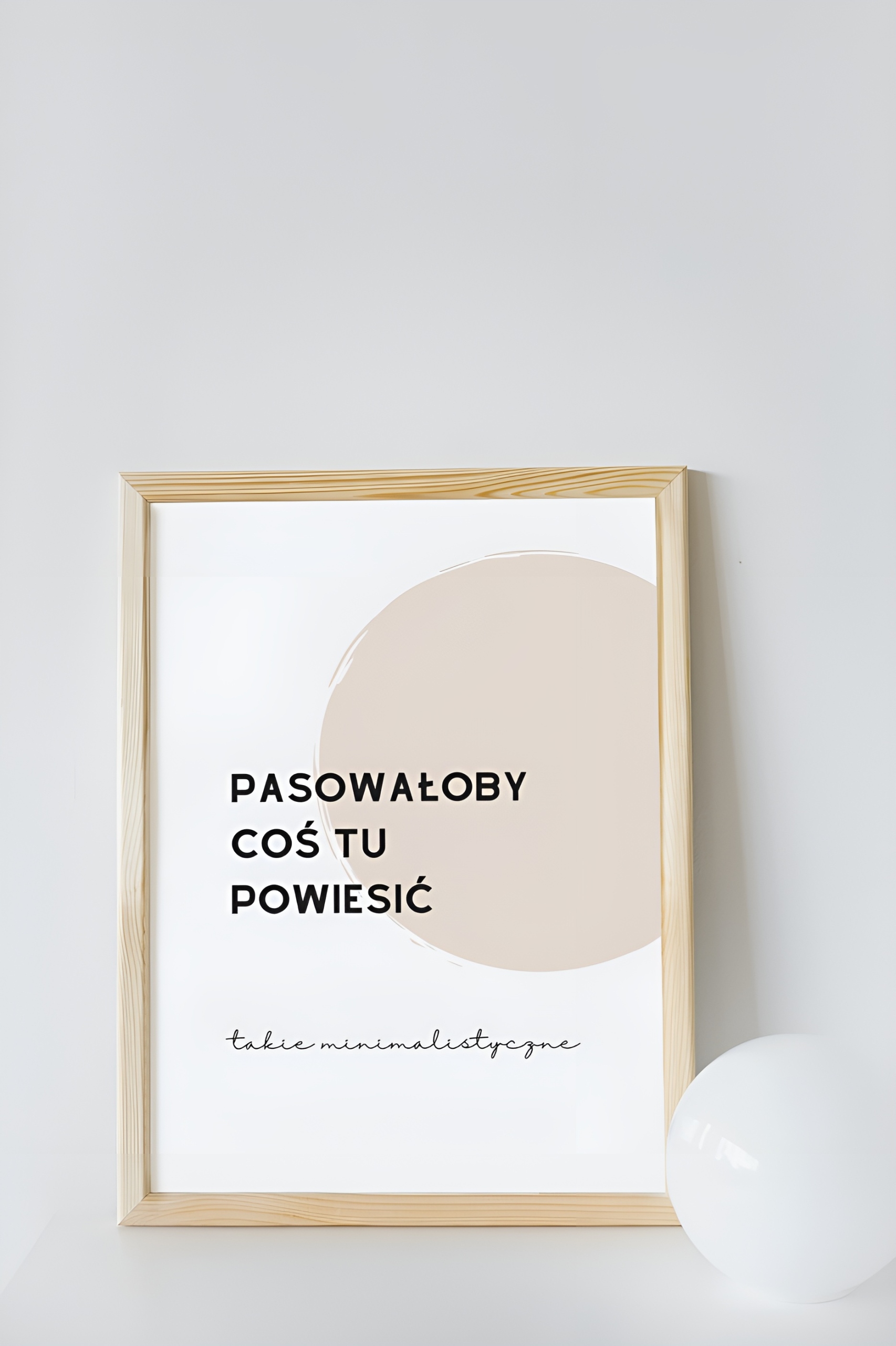 PLAKAT 30 X 40 OBRAZ DO SALONU SYPIALNI KUCHNI PRZEDPOKOJU NA ŚCIANĘ NAPIS Stan opakowania oryginalne