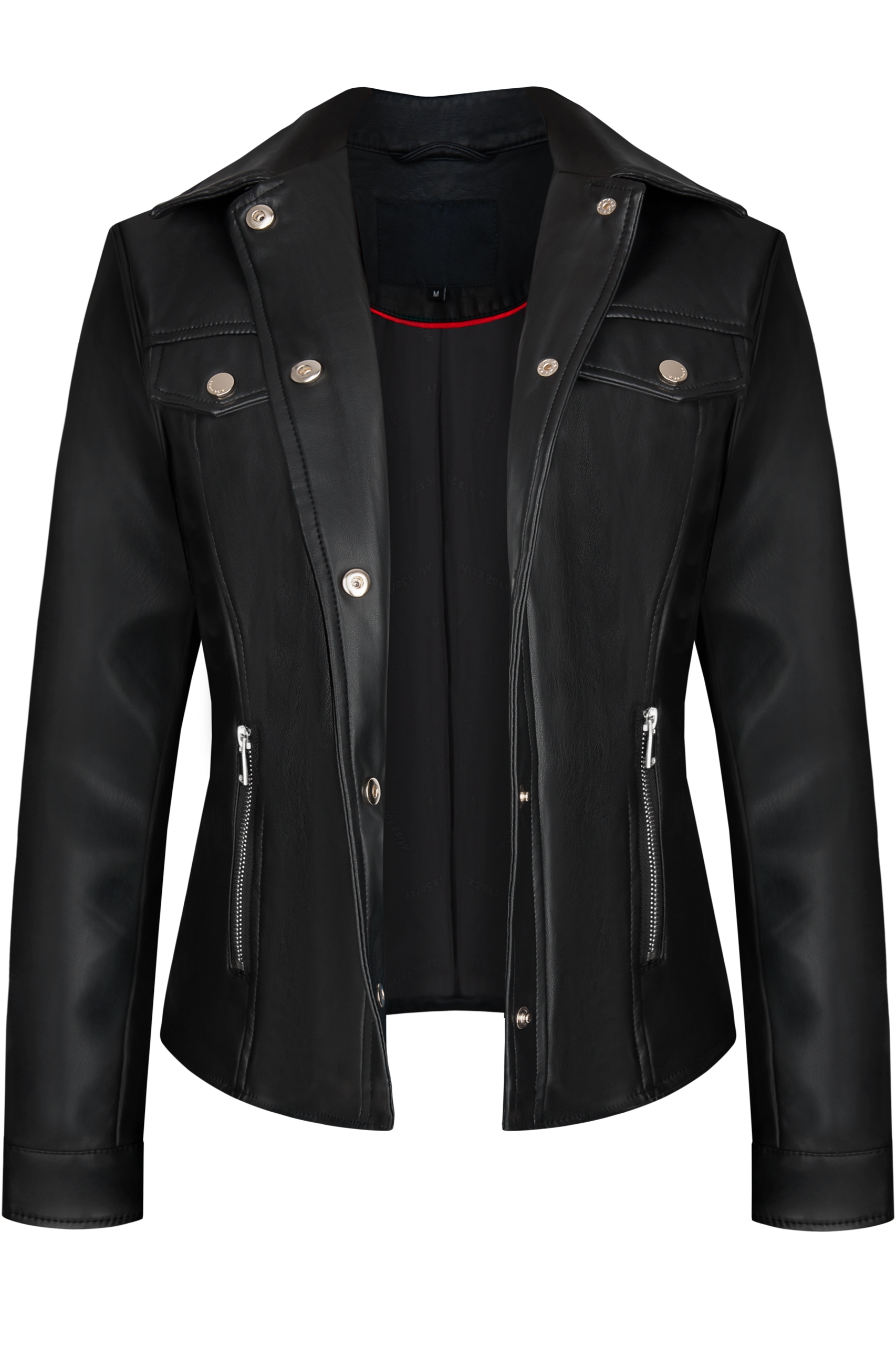 KURTKA DAMSKA SKÓRZANA KOSZULOWA PRZEJŚCIOWA SKÓRA Rodzaj ramoneska