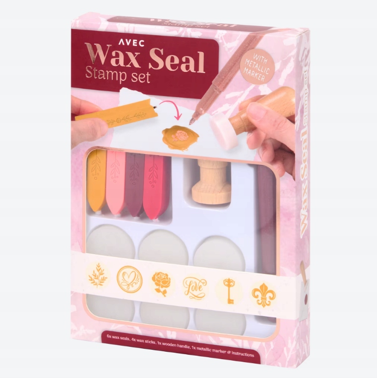 Zestaw do stempli woskowych Avec