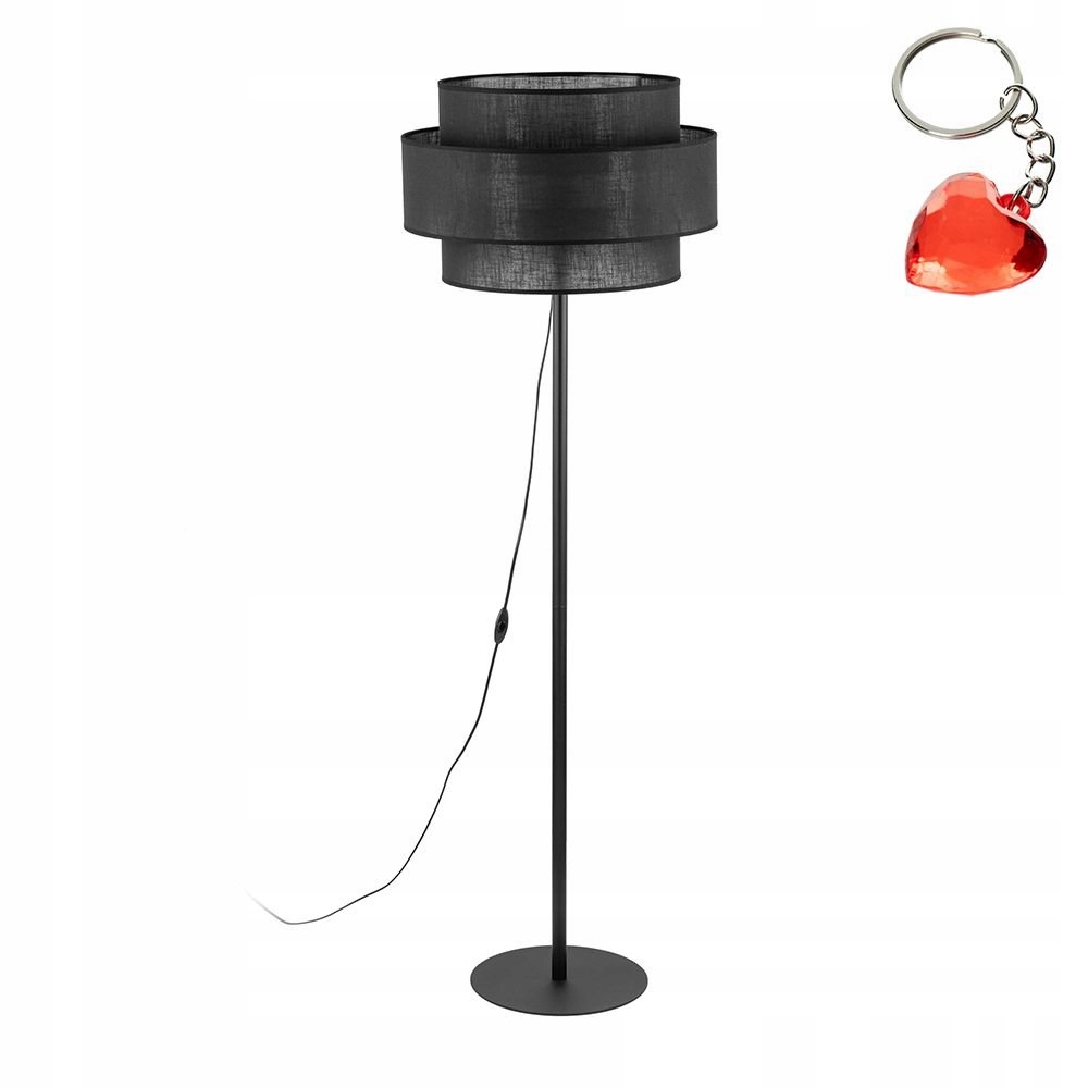 Podlahová lampa Calisto Black 5896 Tk Lighting