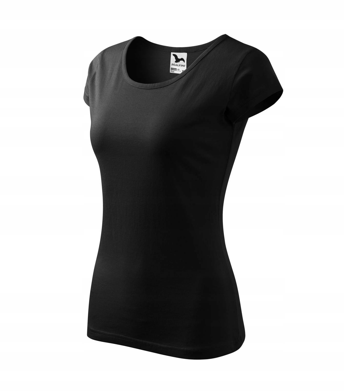 

Koszulka Damska T-shirt bawełna 122 czarna M
