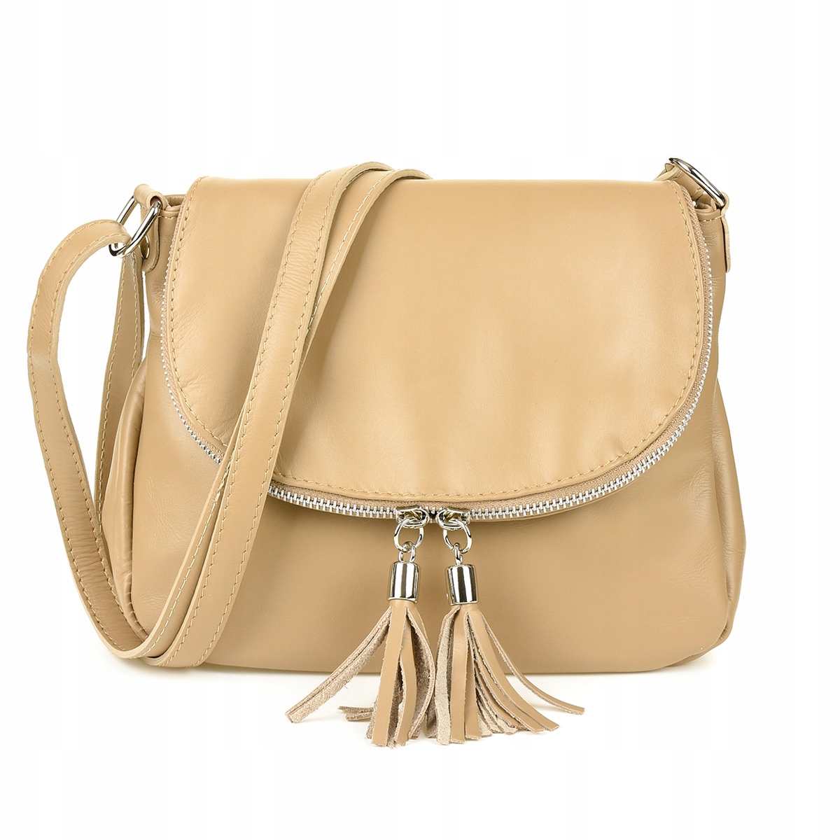 

Włoska Skórzana Torebka listonoszka Vera Pelle