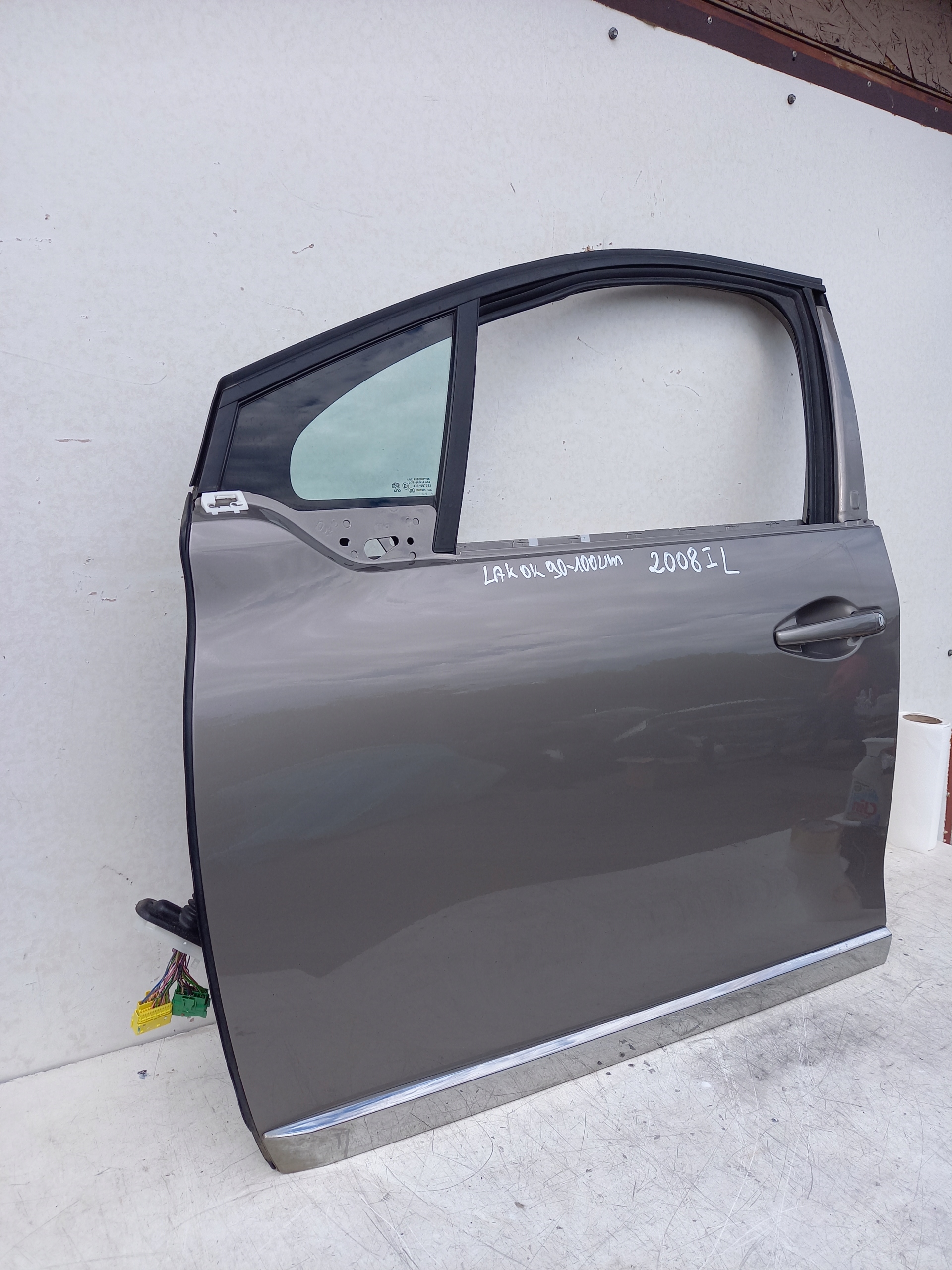 Drzwi lewy przód Peugeot 2008 I KCL Strona zabudowy przód - lewa