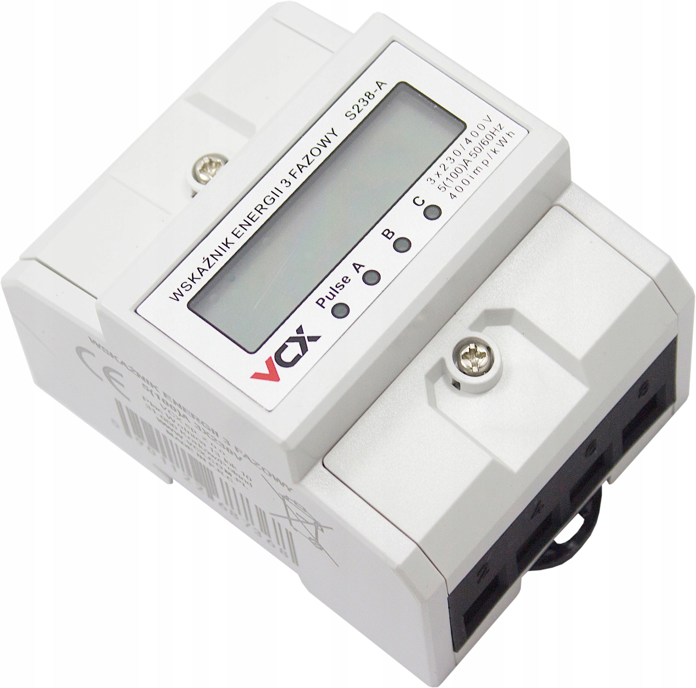 

Licznik Trójfazowy Podlicznik Energii Prądu 3-FAZ