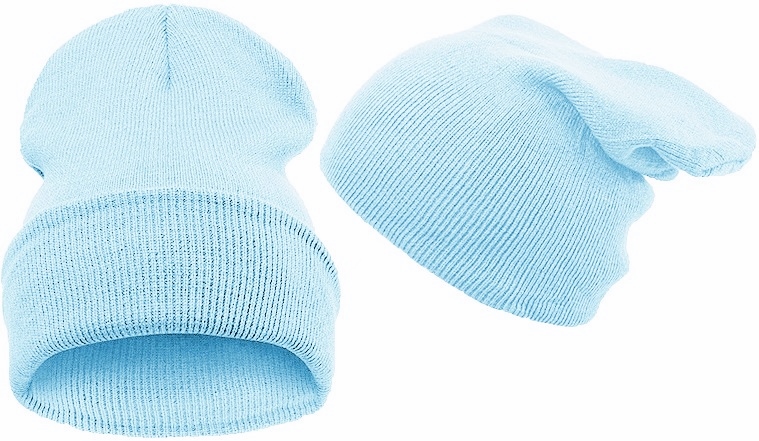 

Czapka Ciepła mięciutka Beanie Smerfetka niebieska