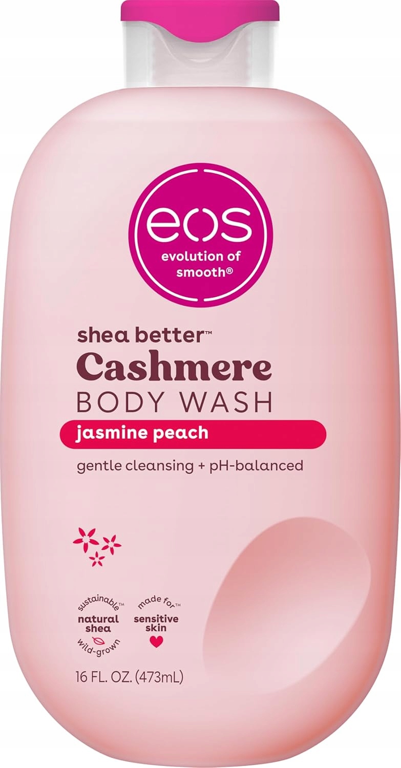 Eos Cashmere Body Wash Jasmine Peach żel pod prysznic 473 ml