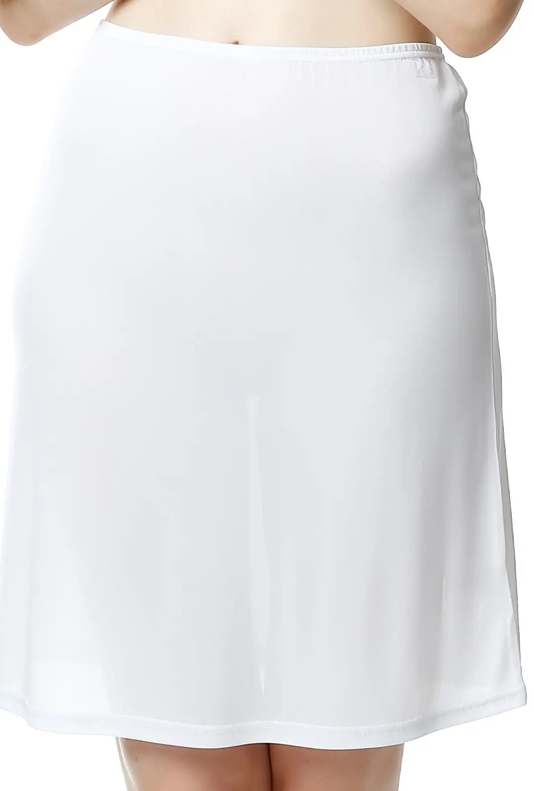 MEWA Klasyczna półhalka Luna halka MEWA biały 52 Długość przed kolano