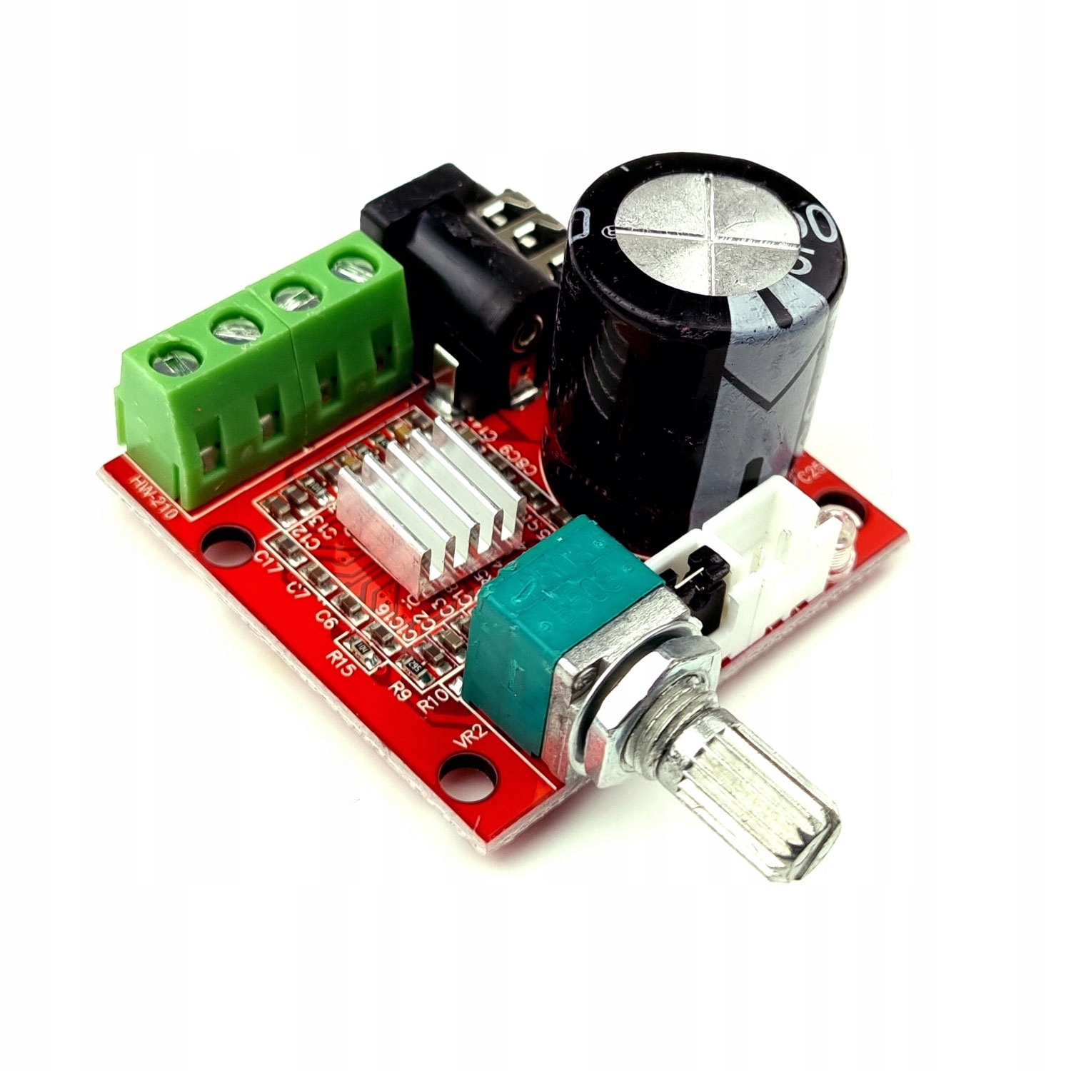 

Wzmacniacz stereo 2x15W PAM8610 V2