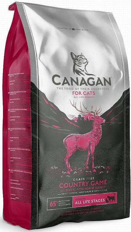Canagan Cat Country Game Karma sucha z kaczką i dziczyzną dla kota op. 4kg