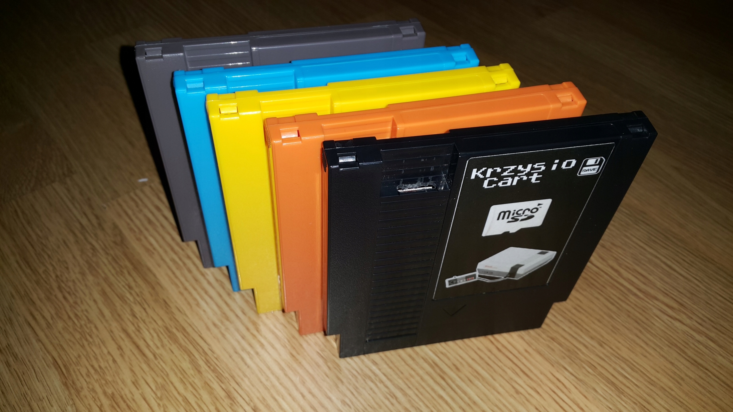 NES kardridż, Krzysiocart Micro SD (everdrive) flashcart