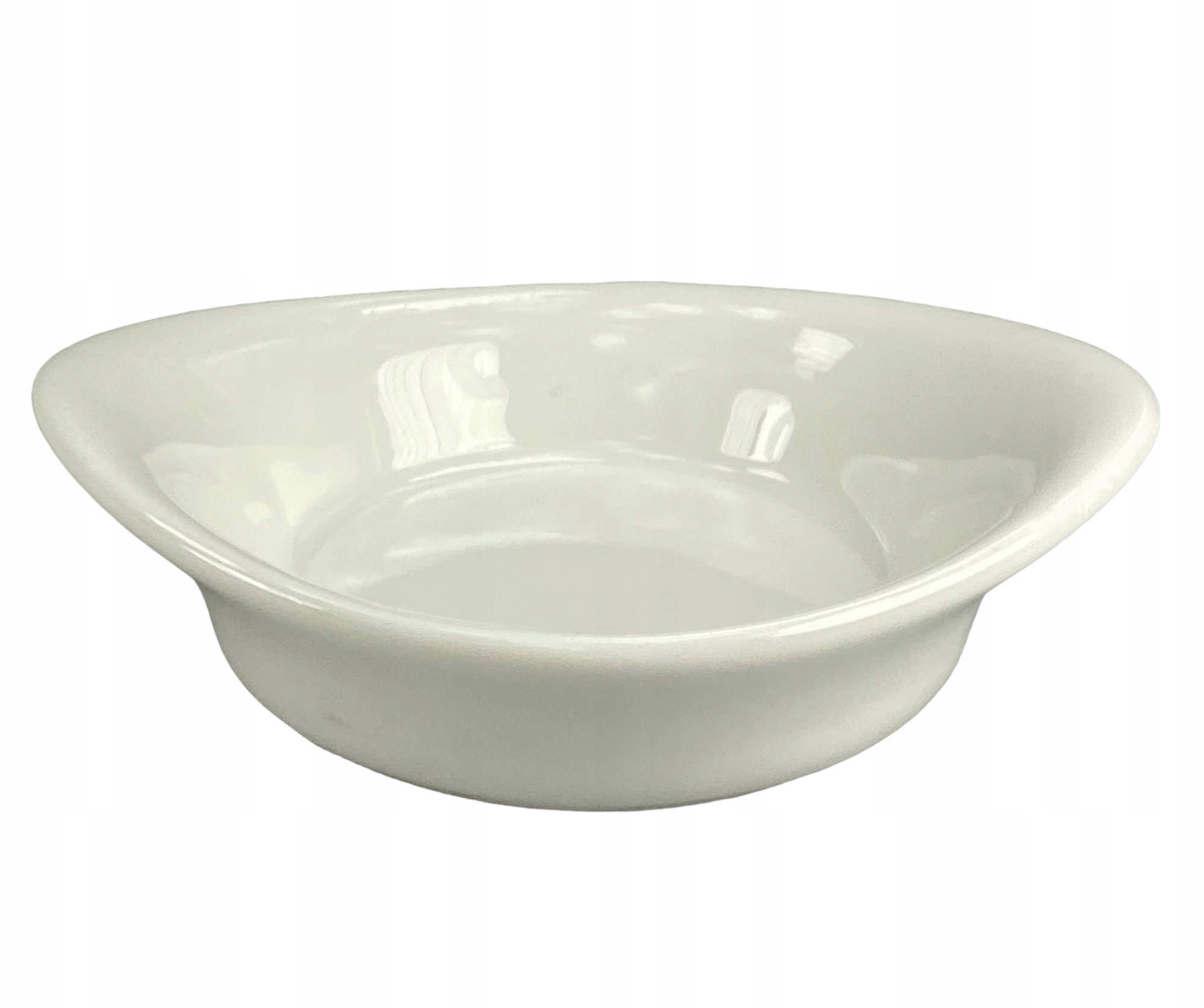 PORCELANOWA DIPÓWKA, BIAŁA, POJEMNIK DO SOSU, SOSJERKA, MISECZKA NA SOS
