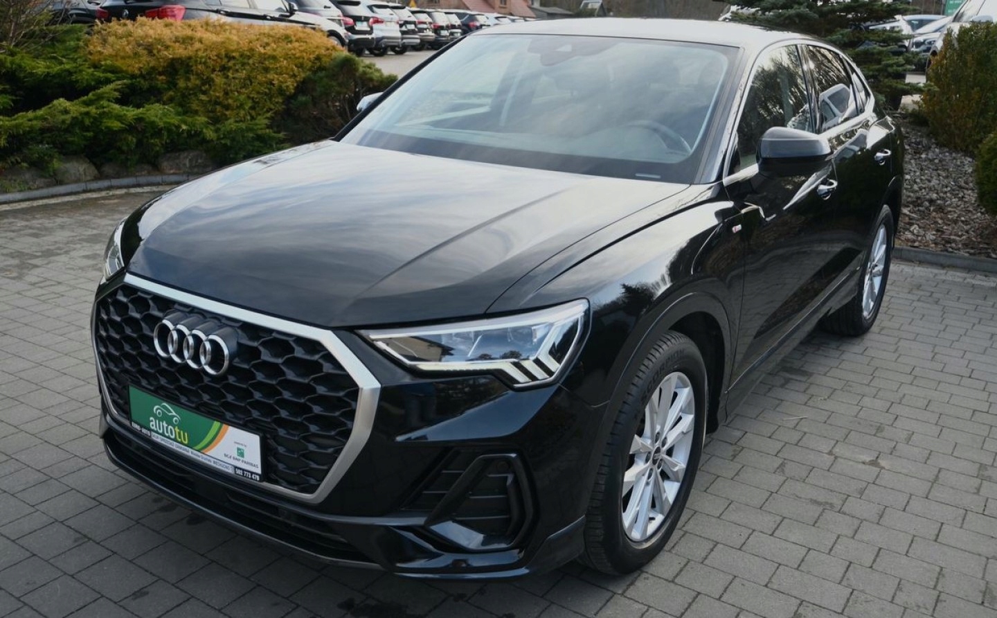 Audi Q3 Sportback 2,0 TDI S-LINE FULL LED MATRIX Nawigacja Virtual Kamera