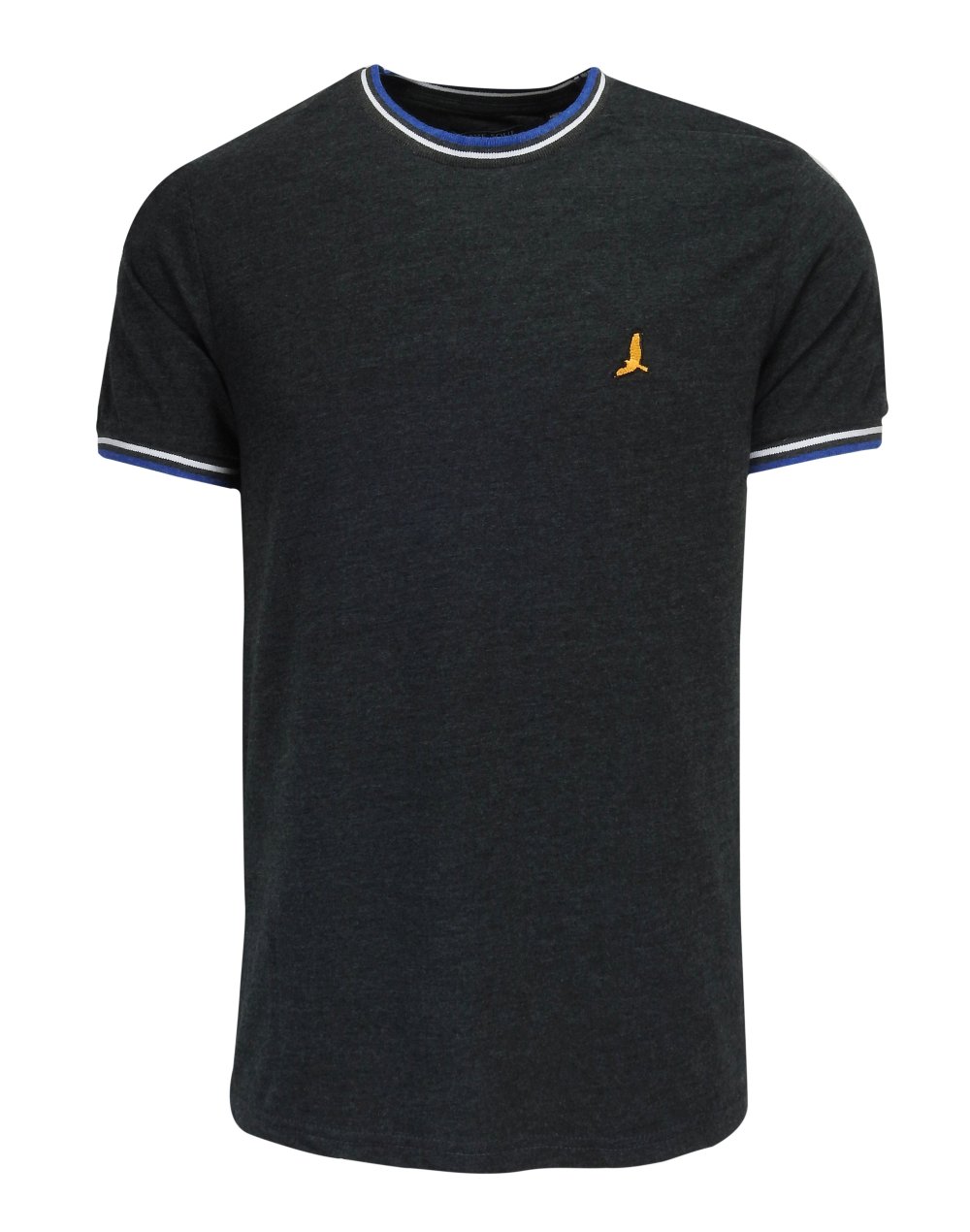 

Popielaty Męski T-shirt logo-ptak Brave Soul M