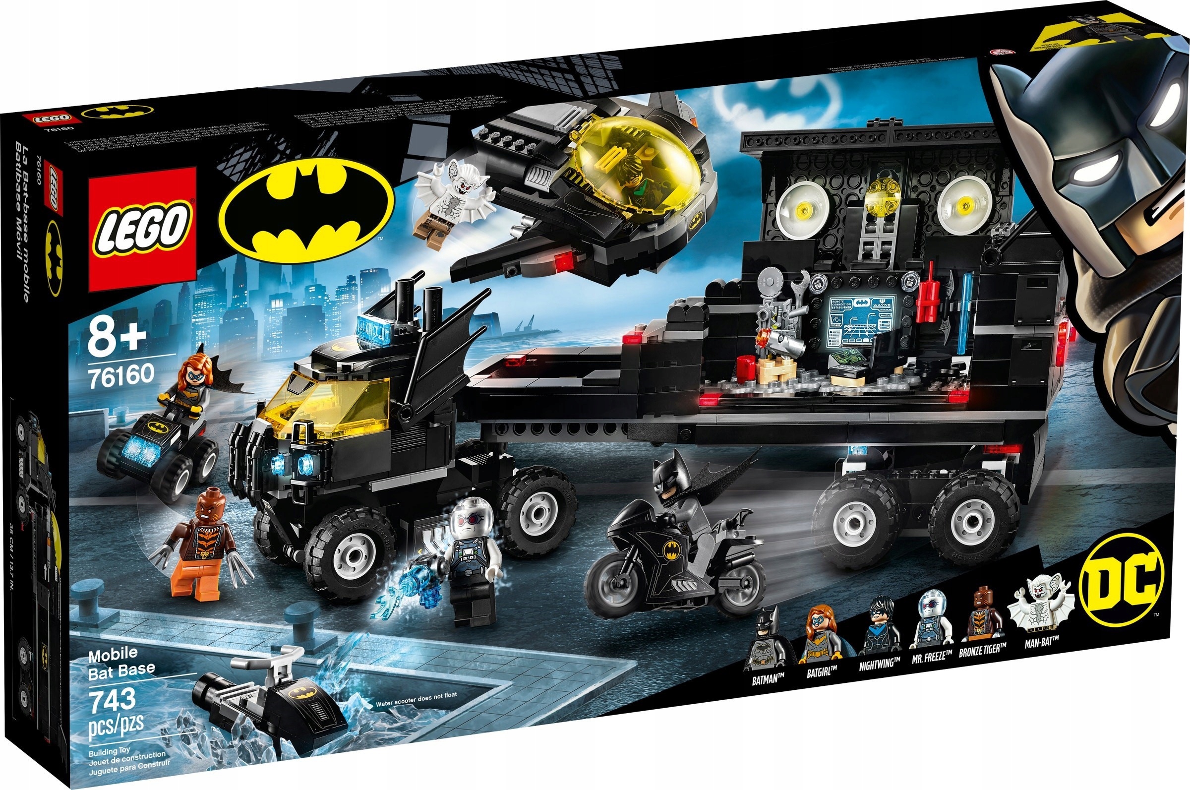 Lego Batman 76160 Ciężarówka Mobilna Baza Batmana