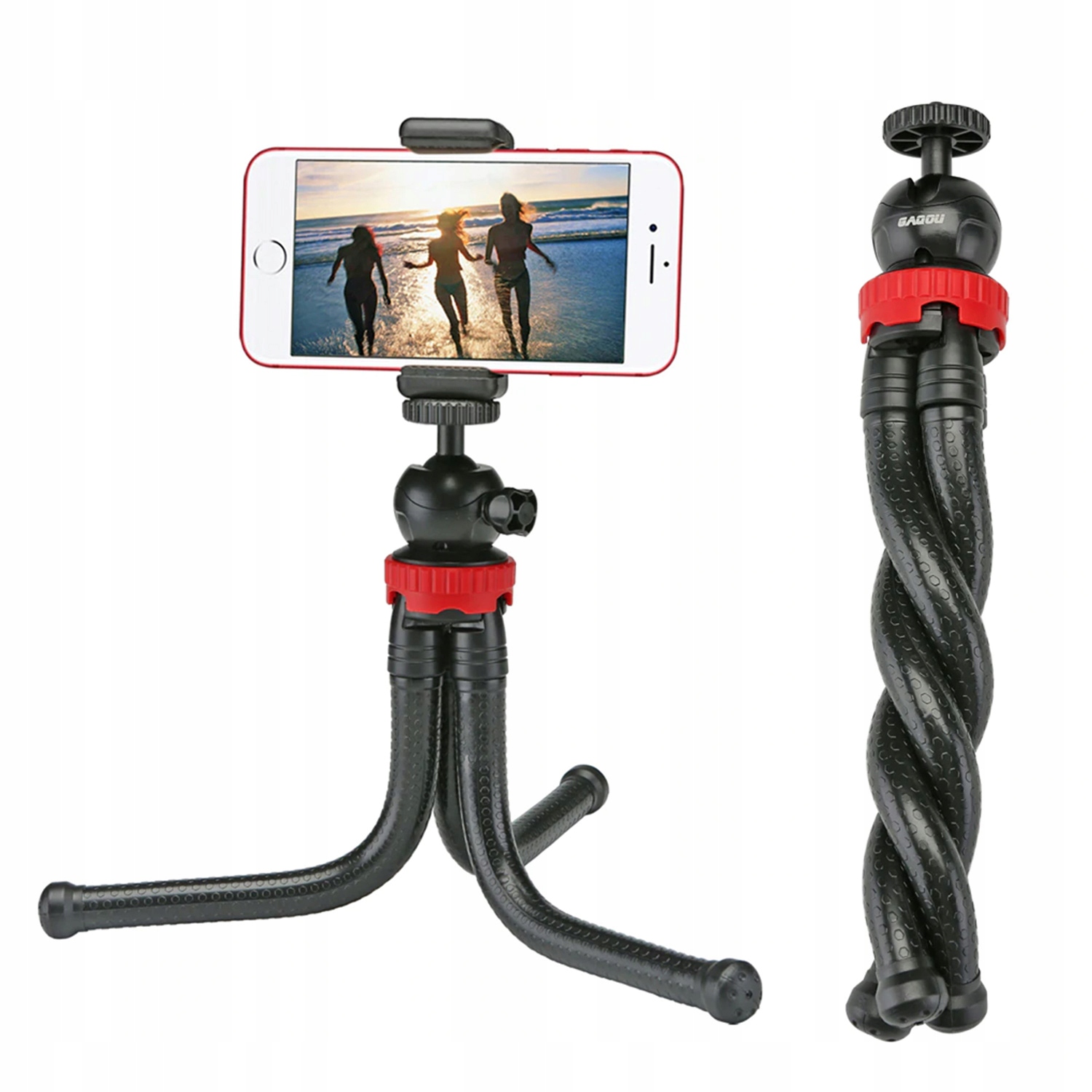 

Elastyczny Statyw Telefon Aparat GoPro gwint 1/4