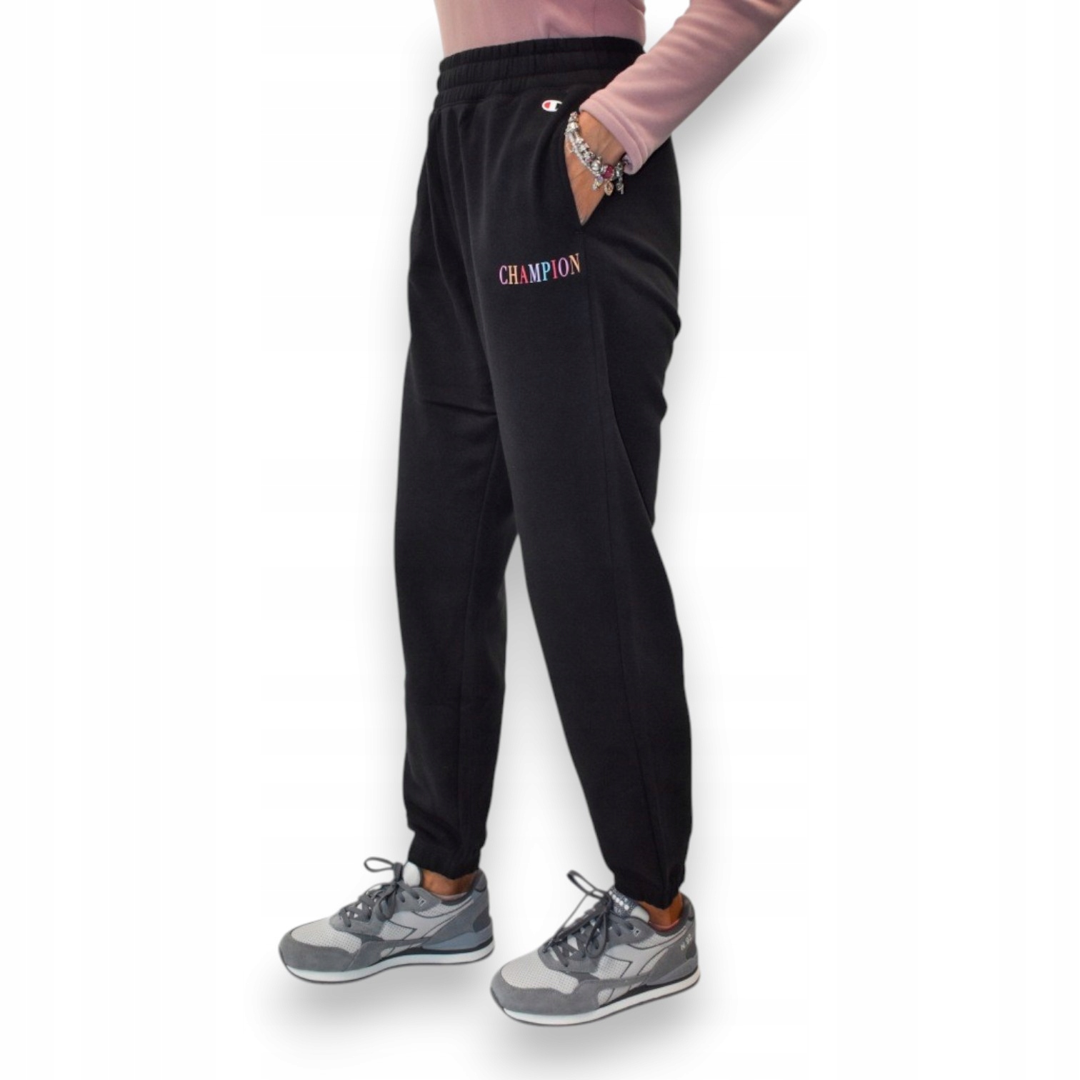 Spodnie dresowa damskie Champion 116521-KK001 r.M