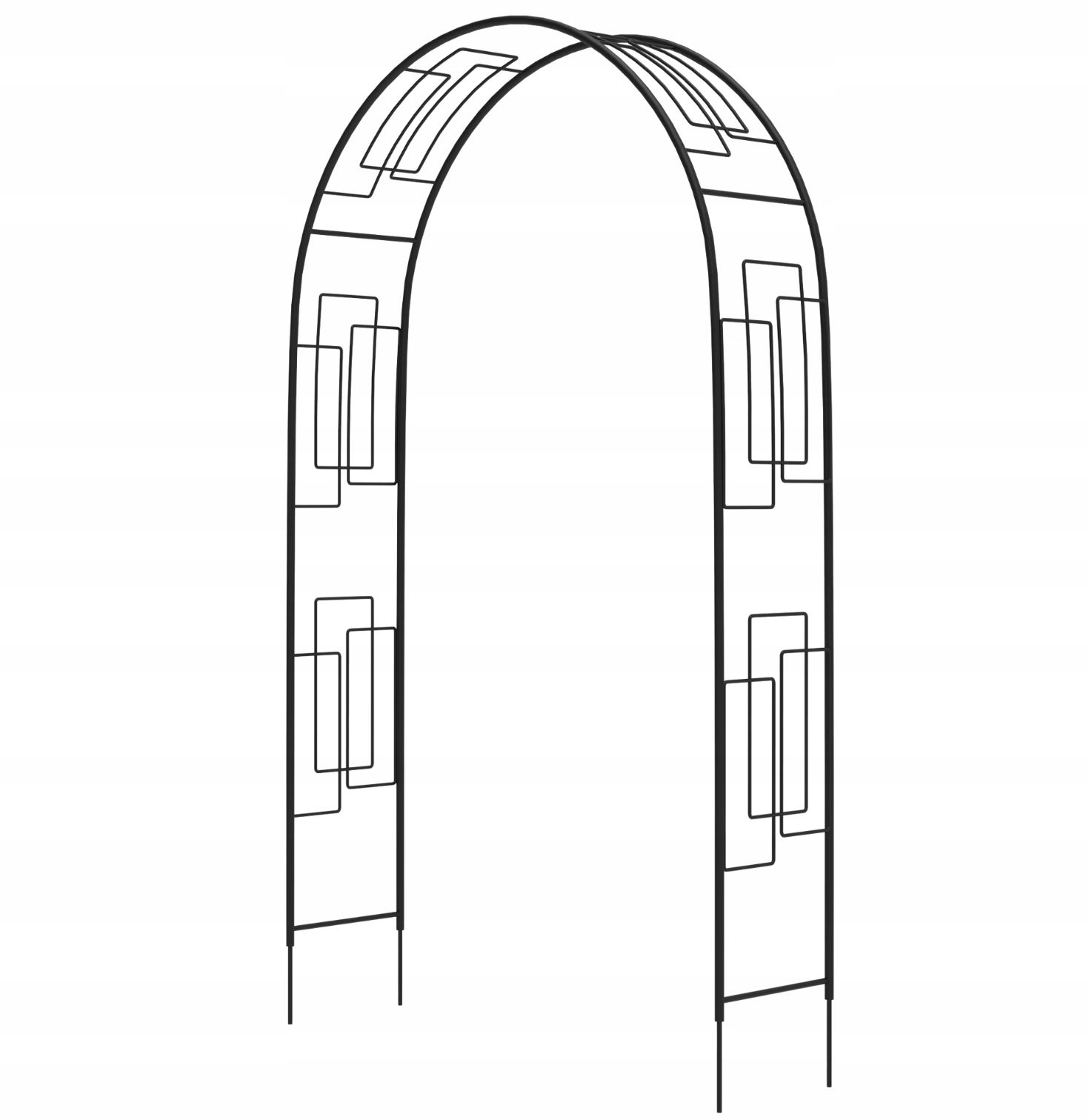 Záhradná pergola kovový oblúk Moderna Elgarden 2003