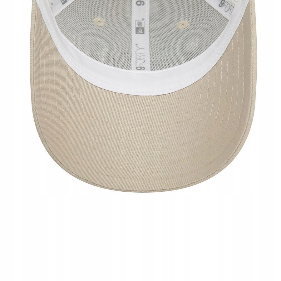 CZAPKA Z DASZKIEM NEW ERA ORYGINALNA HOLOGRAM MĘSKA DAMSKA Kolor beżowy
