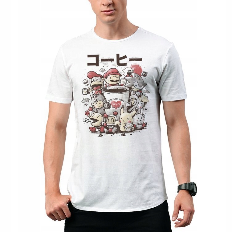 

Koszulka T-Shirt Arcade Heroes Dla Gracza L