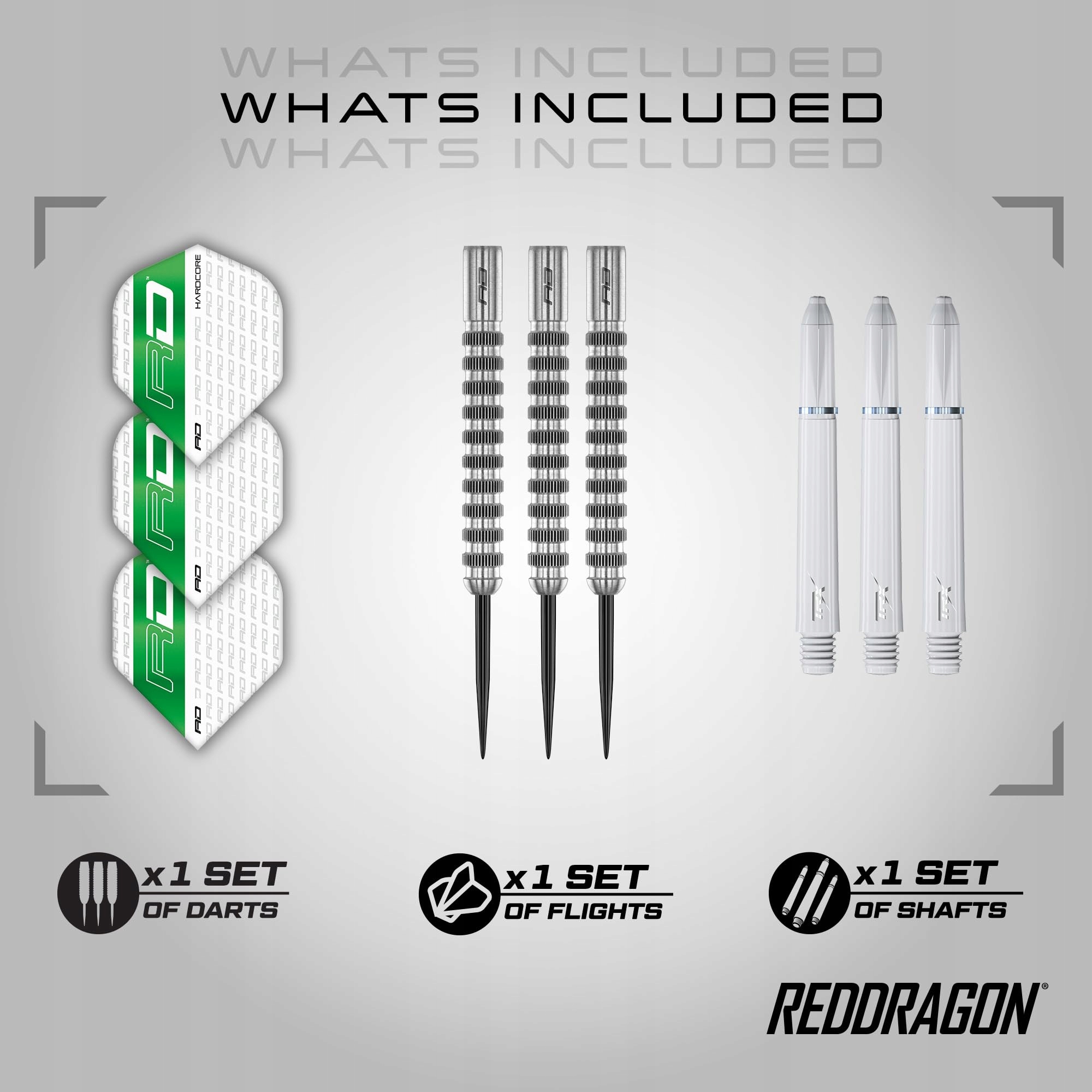 RED DRAGON Lotki Darts Javelin Speedline 26g 85% Wolfram Zestaw Pro — miniatura 2