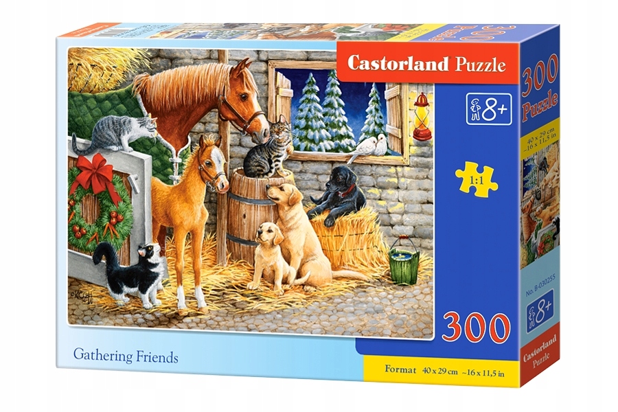 

Puzzle 300 el. Spotkanie przyjaciół Castorland