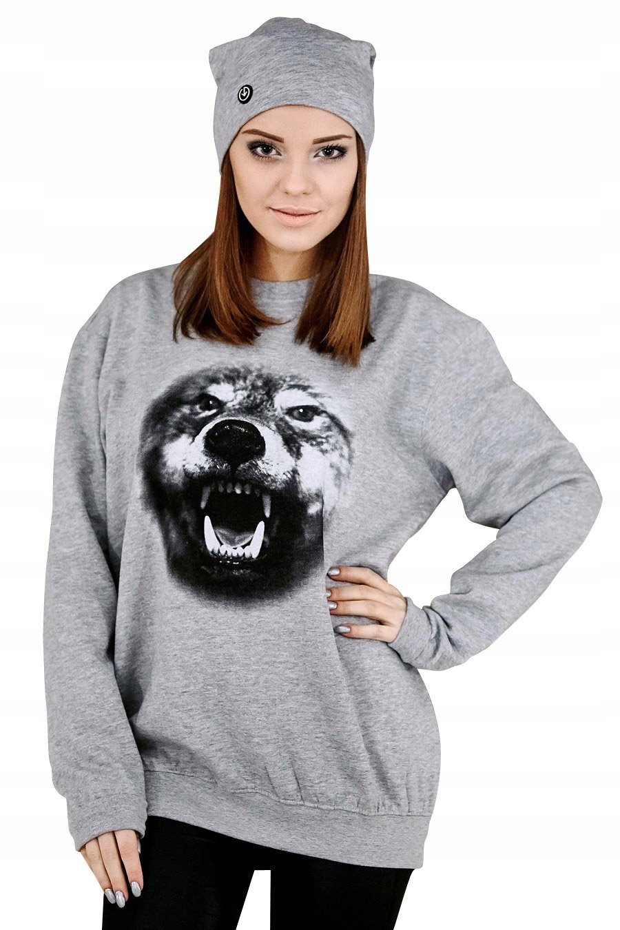 Mikina značky Underworld unisex Wolf vel S